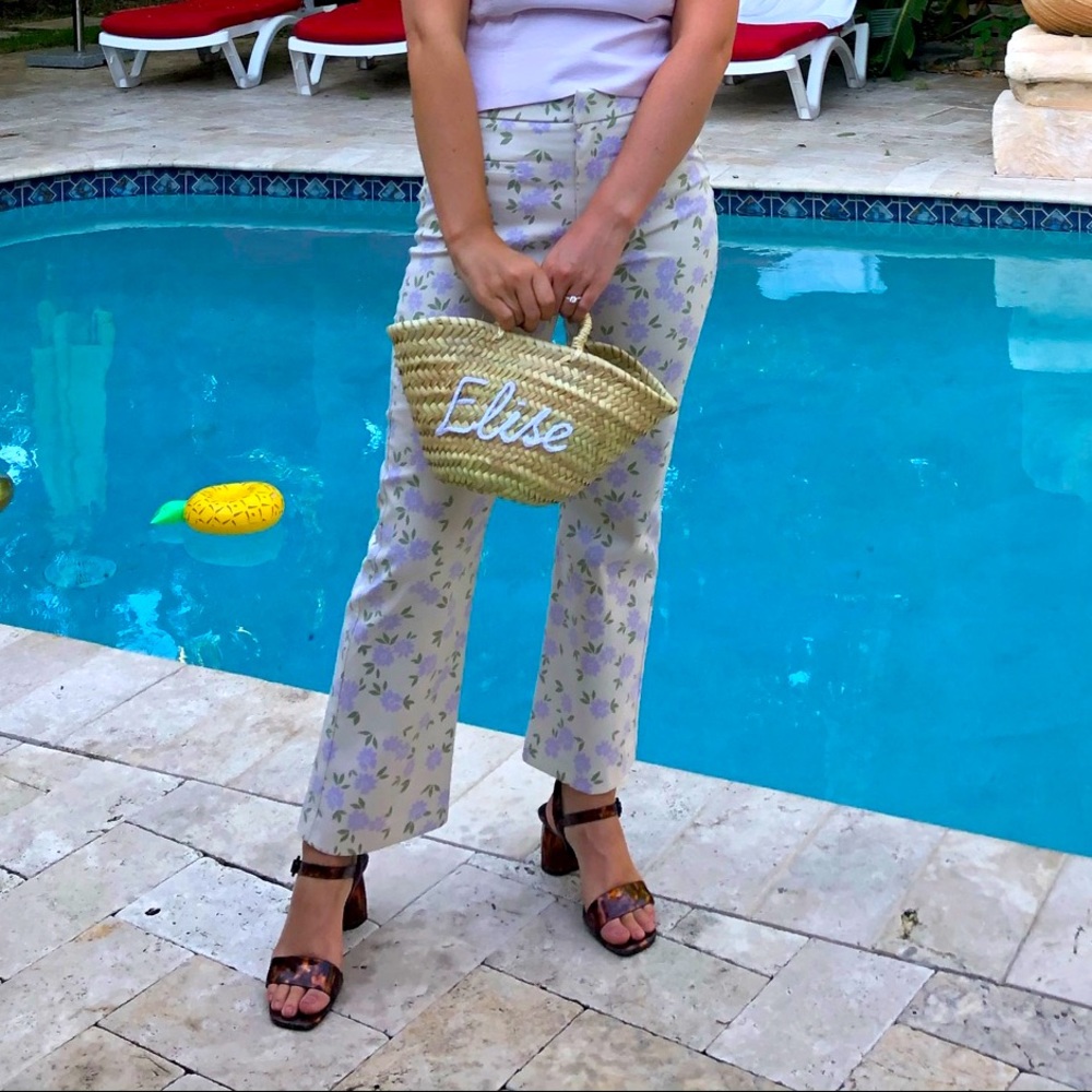 Zara floral pants
